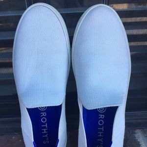 Rothy’s white sneakers
